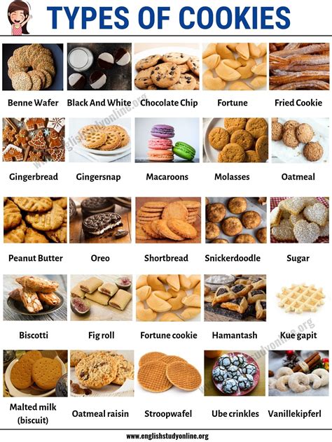 biscuits name list|100 Best Cookies in the World .